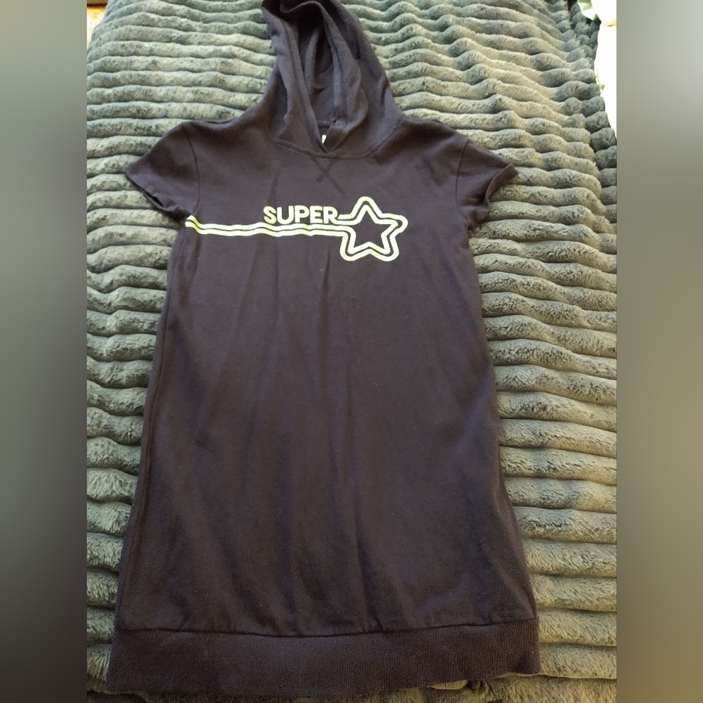 GAP Kids Black Hooded Sweatshirt